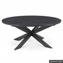 [EUR: Pear-60] Pearl Dining Table - 60"     / Wrought Iron
