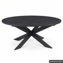[EUR: Pear-72] Pearl Dining Table - 72" / Wrought Iron