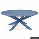 [EUR: Pear-72] Pearl Dining Table - 72" / Provance Blue