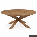 [EUR: Pear-72] Pearl Dining Table - 72" / Antique Pine Stain