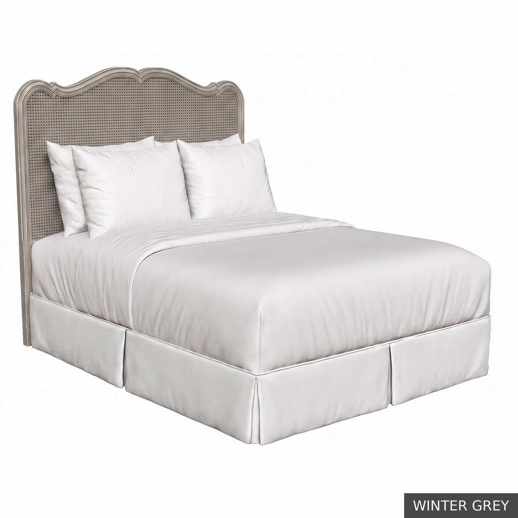 [EUR: RueKHB] Rue - King Headboard / Winter Grey