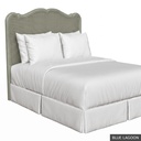 [EUR: RueKHB] Rue - King Headboard / Blue Lagoon