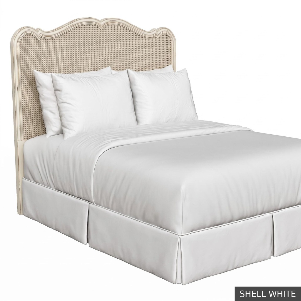 [EUR: RueKHB] Rue - King Headboard / Shell White