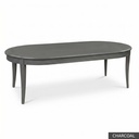 [SIG: Rams-84] Ramsey Dining Table 84"   / Charcoal + NO Accent Colour Required