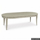 [SIG: Rams-84] Ramsey Dining Table 84"   / Blue Lagoon + NO Accent Colour Required