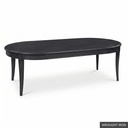 [SIG: Rams-84] Ramsey Dining Table 84"   / Wrought Iron + NO Accent Colour Required