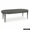 [SIG: Rams-96] Ramsey Dining Table 96"  / Charcoal + NO Accent Colour Required