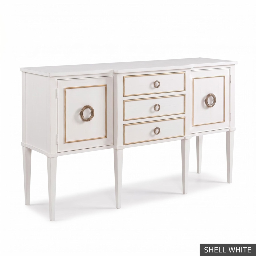 [EUR: NewP] Newport Server     / Shell White + No Changes - Charcoal + Gold accents - Standard