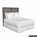 [EUR: RegeKHB] Regent - King Headboard  / Wrought Iron + Gold