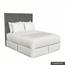 [EUR: RegeKHB] Regent - King Headboard  / Charcoal + NO Accent Colour Required