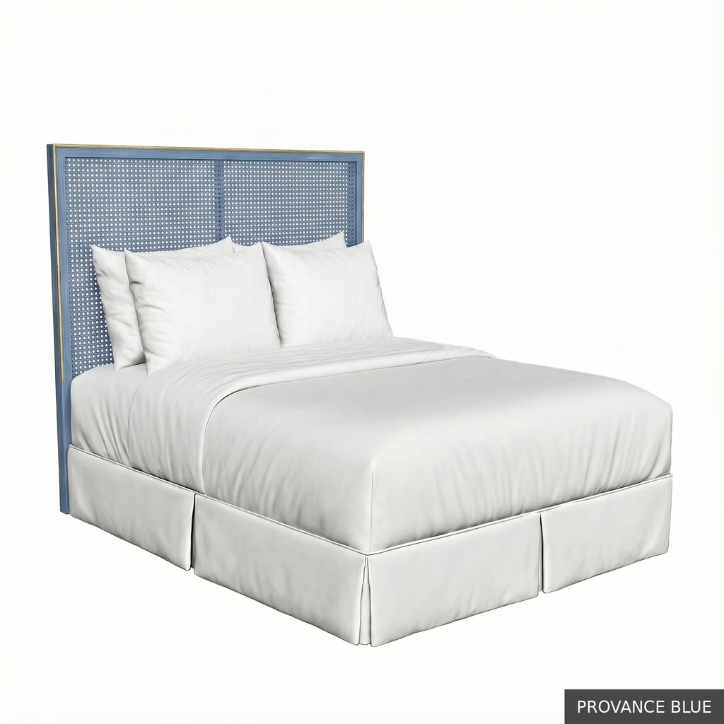 [EUR: RegeKHB] Regent - King Headboard  / Provance Blue + Gold