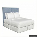 [EUR: RegeKHB] Regent - King Headboard  / Provance Blue + Gold