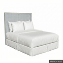 [EUR: RegeKHB] Regent - King Headboard  / French Blue + Gold