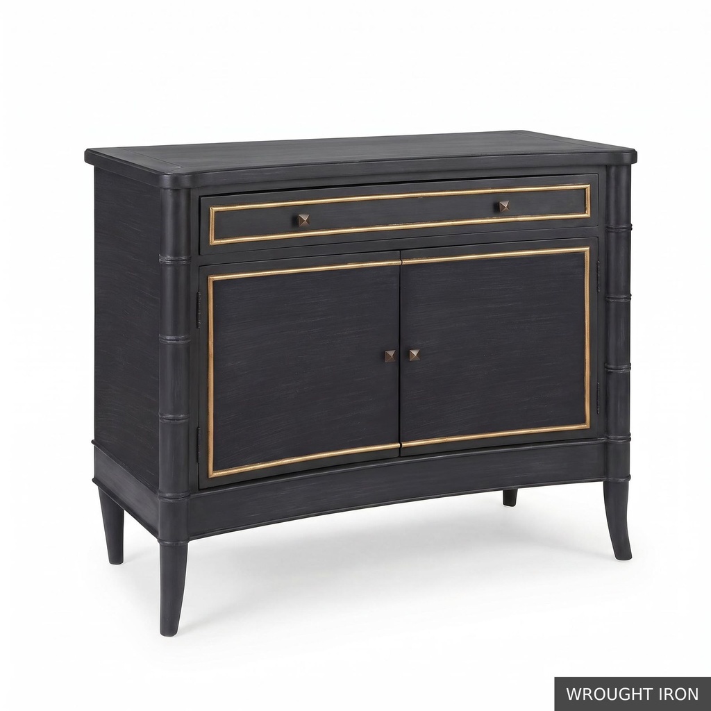 [EUR: Upto] Upton Cupboard  / Wrought Iron + Gold
