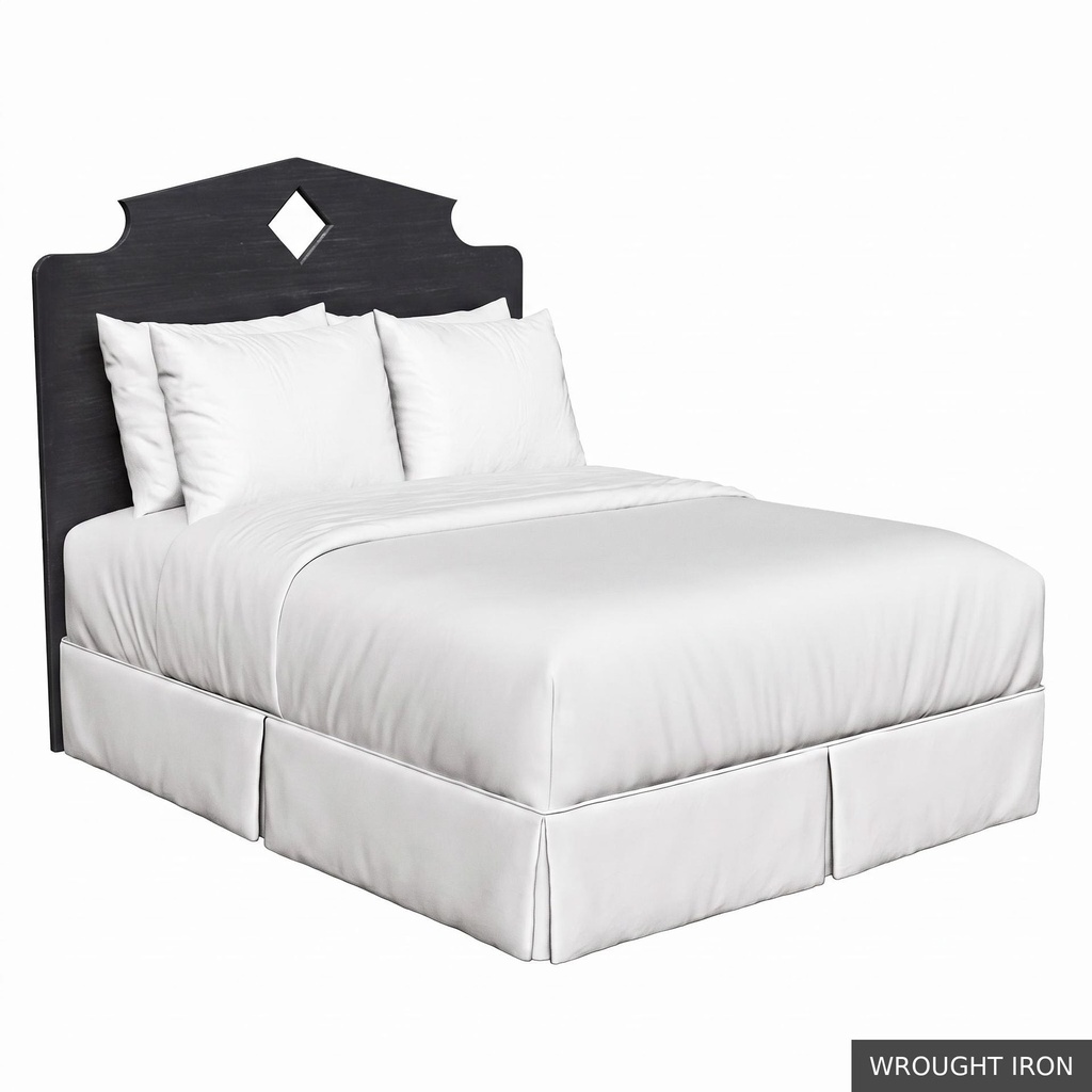 [EUR: NapoTHB] Napoleon - Twin Headboard   / Wrought Iron