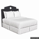 [EUR: NapoTHB] Napoleon - Twin Headboard   / Wrought Iron