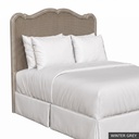 [EUR: RueQHB] Rue - Queen Headboard   / Winter Grey