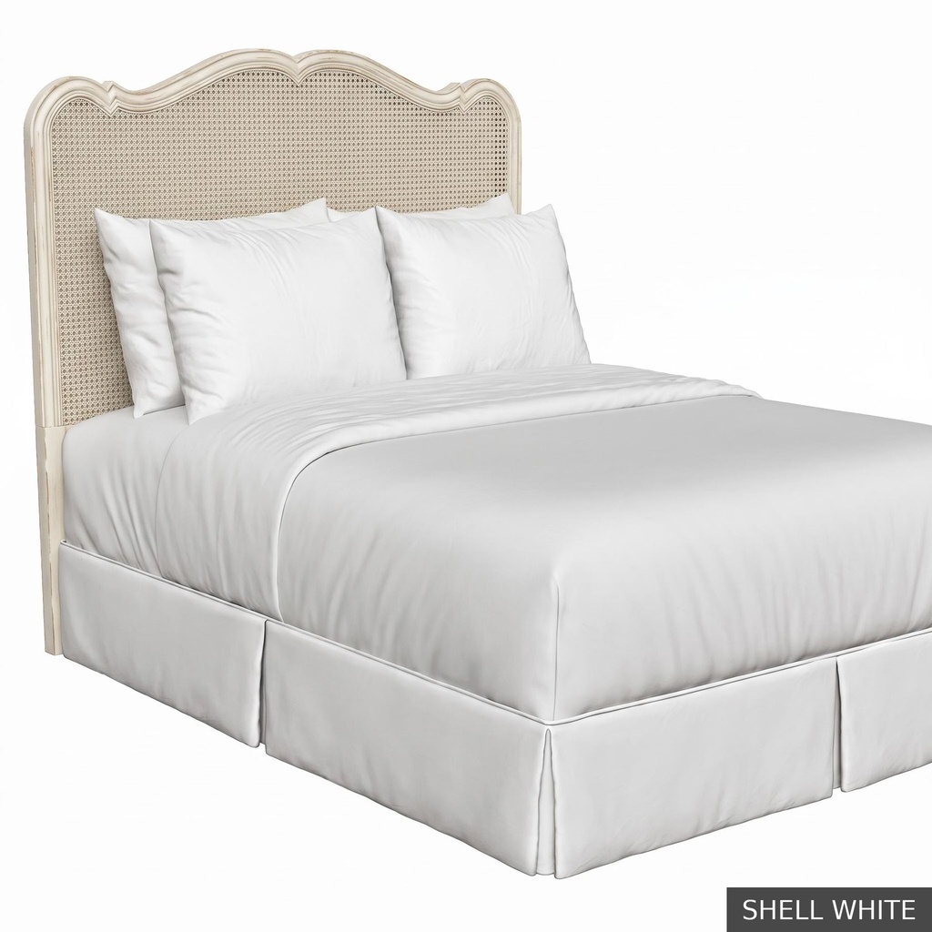 [EUR: RueQHB] Rue - Queen Headboard   / Shell White
