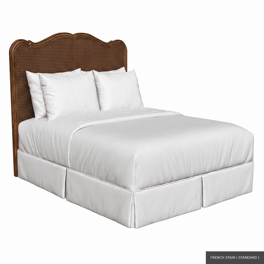 [EUR: RueQHB] Rue - Queen Headboard   / French Stain ( Standard )