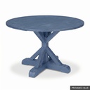 [EUR: Scar-48] Scarbrough Dining Table - 48"  / Provance Blue