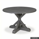 [EUR: Scar-54] Scarbrough Dining Table - 54"   / Charcoal