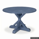 [EUR: Scar-54] Scarbrough Dining Table - 54"   / Provance Blue