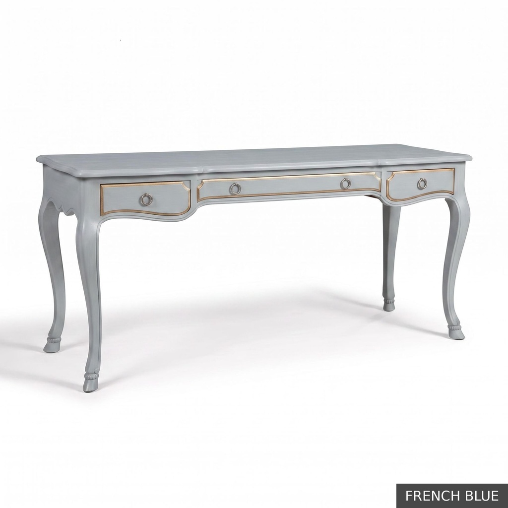 [EUR: Orle] Orleans Desk / French Blue + Gold