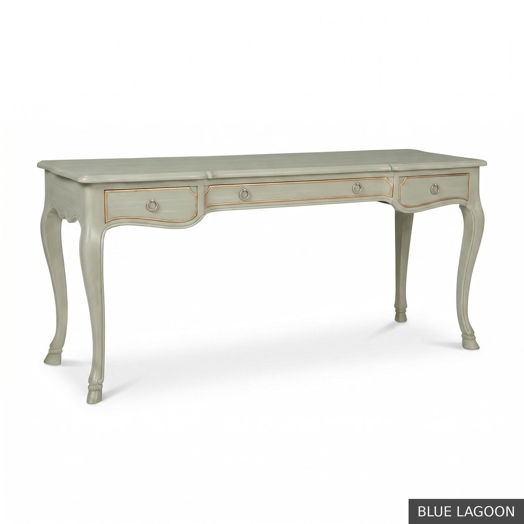 [EUR: Orle] Orleans Desk / Blue Lagoon + Gold