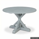 [EUR: Scar-54] Scarbrough Dining Table - 54"   / French Blue