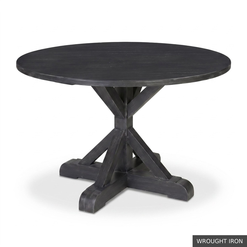 [EUR: Scar-60] Scarbrough Dining Table - 60"   / Wrought Iron