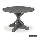 [EUR: Scar-60] Scarbrough Dining Table - 60"   / Charcoal