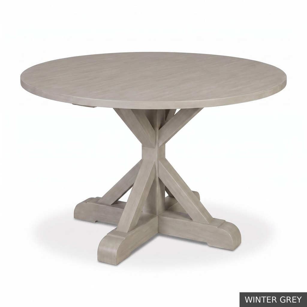 [EUR: Scar-60] Scarbrough Dining Table - 60"   / Winter Grey