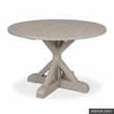 [EUR: Scar-60] Scarbrough Dining Table - 60"   / Winter Grey