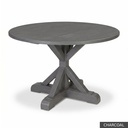 [EUR: Scar-72] Scarbrough Dining Table - 72"  / Charcoal