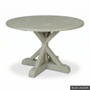 [EUR: Scar-72] Scarbrough Dining Table - 72"  / Blue Lagoon