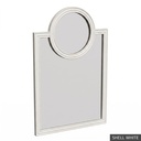 Petite Oliver Mirror / Shell White