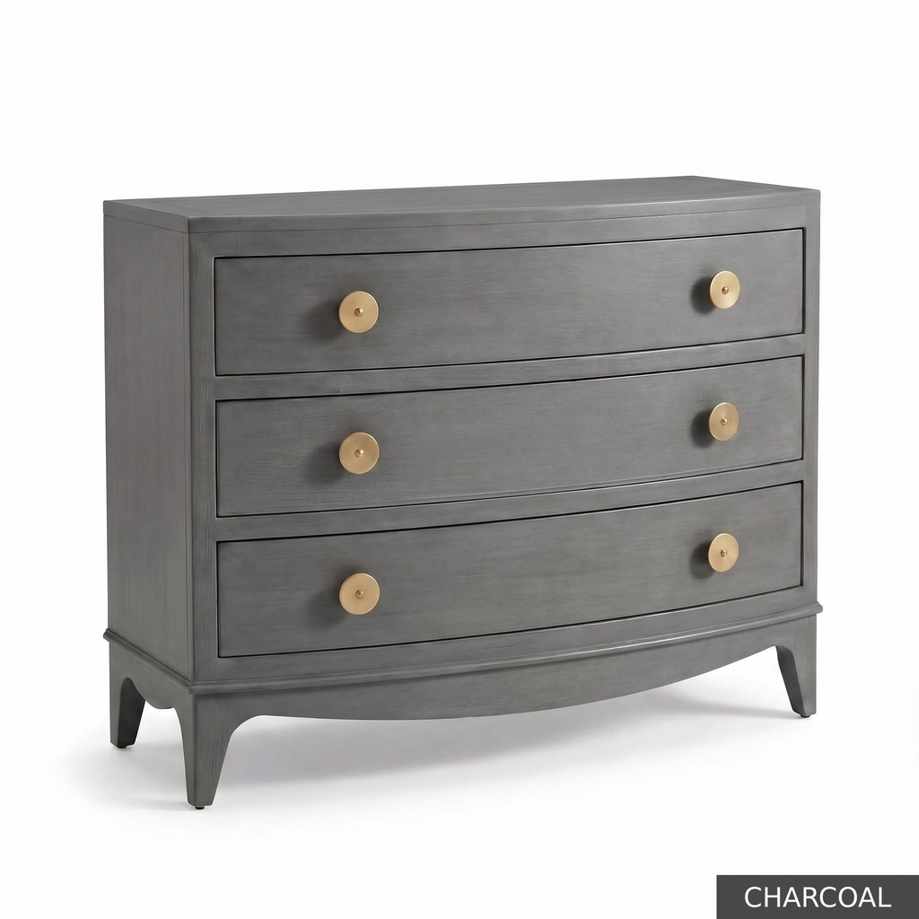 Petite Bentley Chest / Charcoal