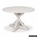 [EUR: Scar-72] Scarbrough Dining Table - 72"  / Shell White