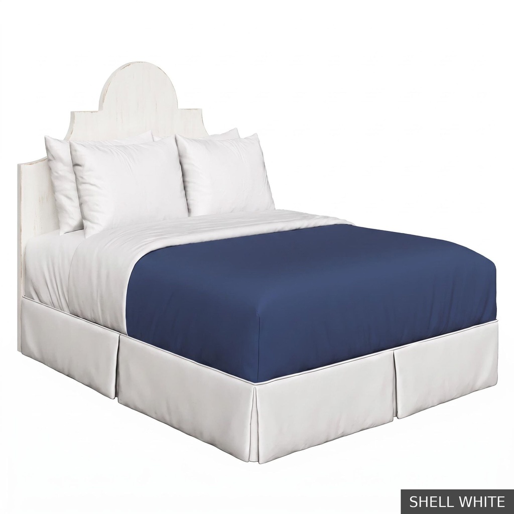 Summer - King Headboard / Shell White