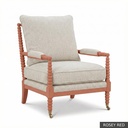 [SIG: Port] Porter Occasional Chair / Rosey Red