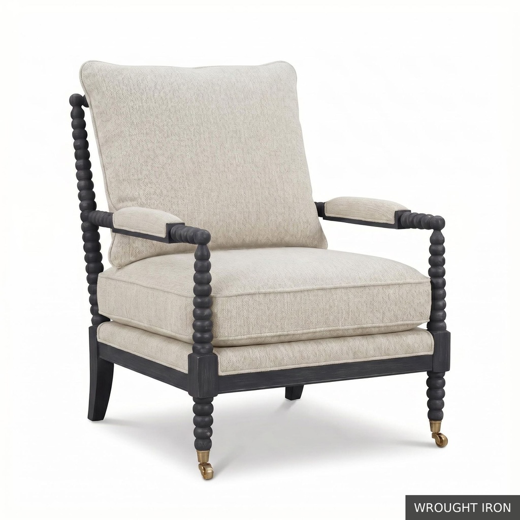 [SIG: Port] Porter Occasional Chair / Wrought Iron