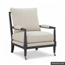 [SIG: Port] Porter Occasional Chair / Wrought Iron