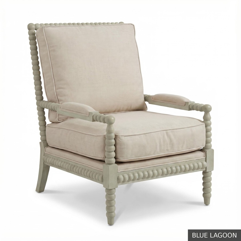 [LOFT: Rutl] Rutledge Chair / Blue Lagoon