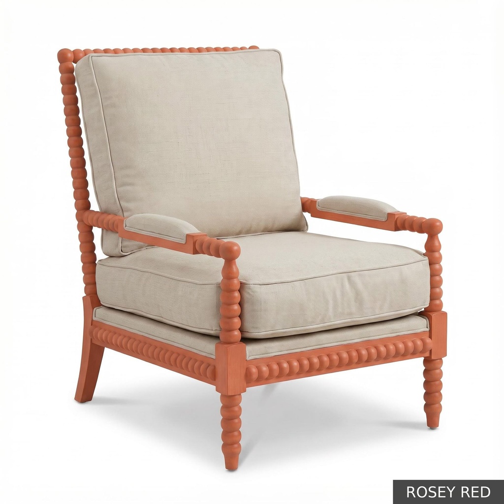 [LOFT: Rutl] Rutledge Chair / Rosey Red
