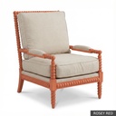 [LOFT: Rutl] Rutledge Chair / Rosey Red