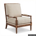 [LOFT: Rutl] Rutledge Chair / French Stain