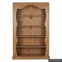 [EUR: Louv] Louvre Display   / Antique Pine Stain + Gold