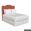 [EUR: RueTHB] Rue - Twin Headboard  / Rosey Red