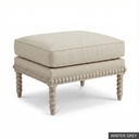 [LOFT: RutlO] Rutledge Ottoman   / Winter Grey