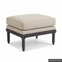 [LOFT: RutlO] Rutledge Ottoman   / Wrought Iron